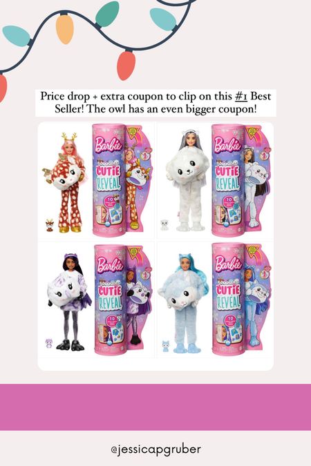 Barbie cutie reveal on sale! Gift idea for kids, toys on sale 

#LTKHoliday #LTKkids #LTKsalealert