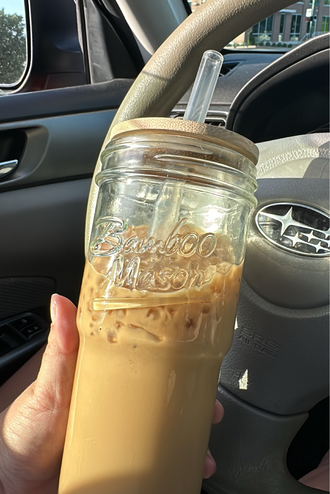 Glass tumbler - glass cup with lids glass straws - iced coffee - boba tea - cups - kitchenware 

#LTKHome #LTKFindsUnder50 #LTKFamily
