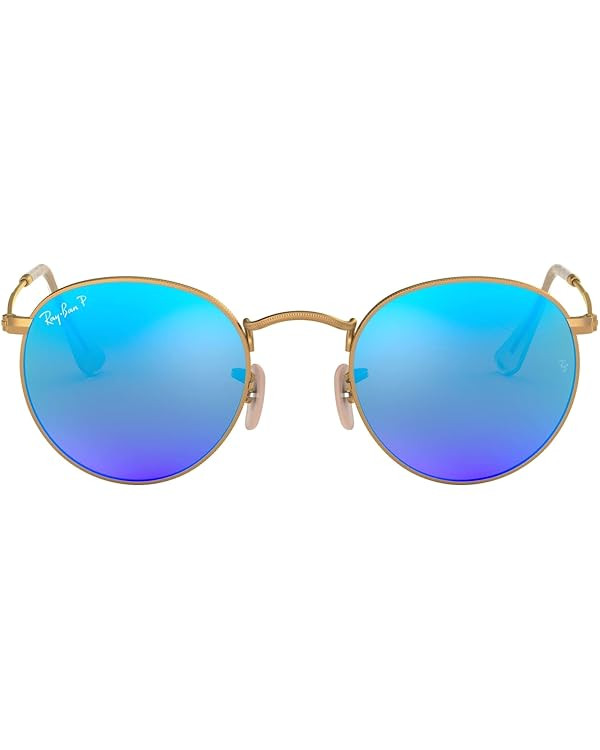 Ray-Ban Rb3447 Round Metal Sunglasses | Amazon (US)