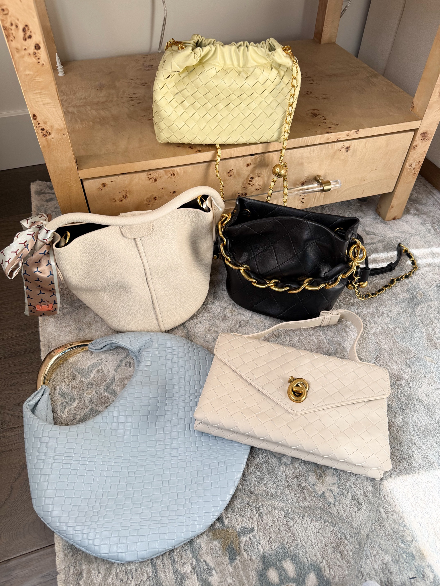 Here is a round up of some designer inspired boujee on a budget bags from Amazon I am loving right now! 