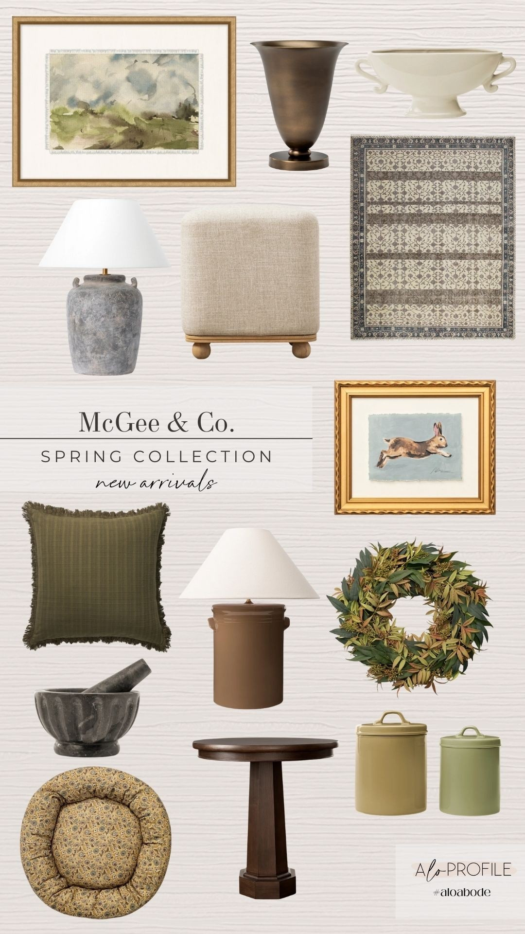 Spring Collection New Arrivals: McGee & Co // home decor, spring decor, spring home decor, living room decor, bedroom decor, accent decor, neutral home decor, bedroom decor