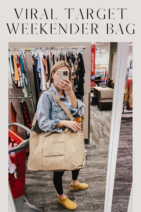 Free People look for less viral weekender bag from Target!

#LTKstyletip #LTKitbag #LTKtravel