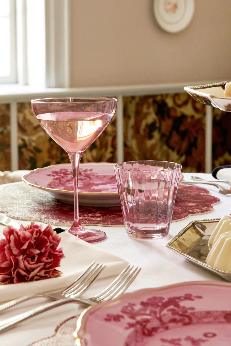 Rose Martini Glass Set of 2 | Tuckernuck (US)
