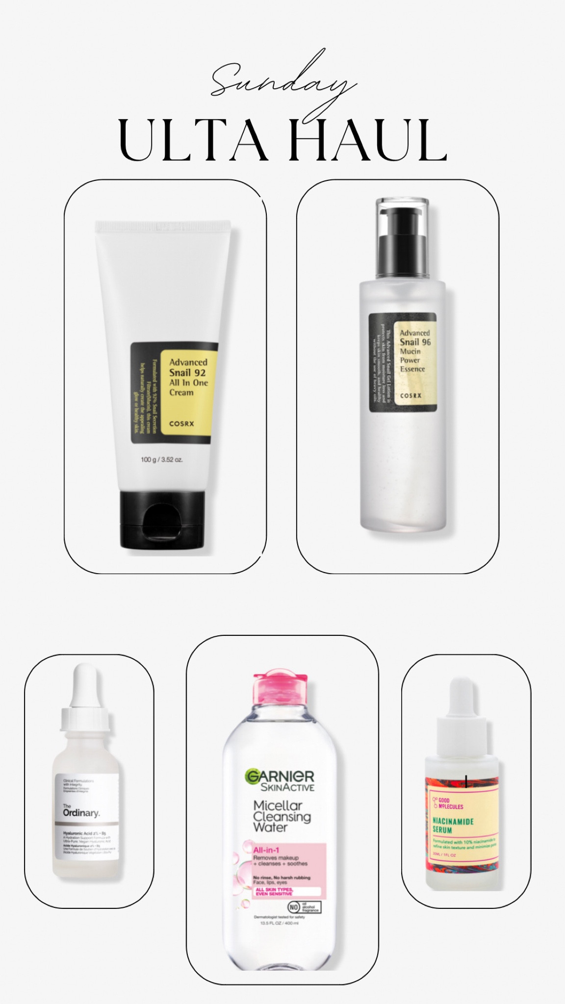 Sunday Ulta Haul




#LTKfindsunder50 #LTKbeauty #LTKMostLoved