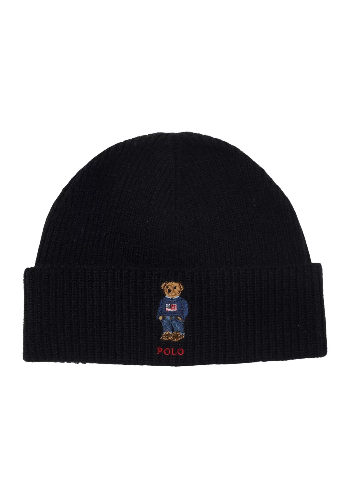 Solid Flag Bear Beanie | Belk
