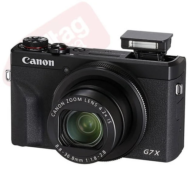 Canon PowerShot G7 X Mark III 20.2MP 4K Digital Camera 4.2x Optical Zoom Black | Walmart (US)
