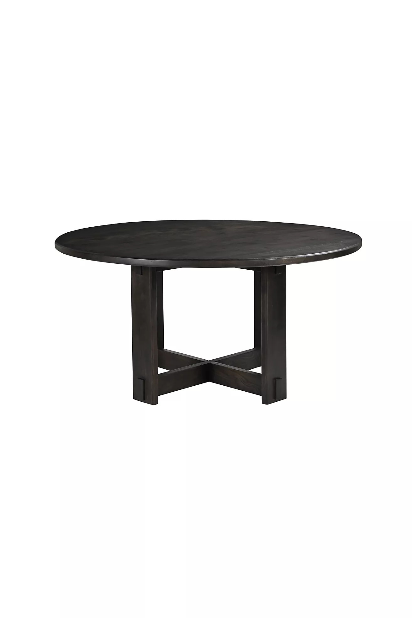 Glenn Wood 60" Round Dining Table | Anthropologie (US)