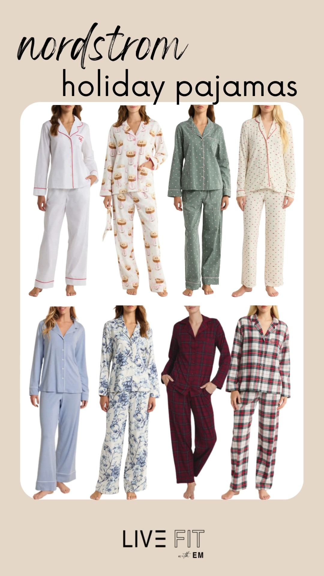 Cue the cocoa and cuddles Nordstrom holiday pajamas are making every night merry and bright! Soft, snug, and selfie approved. 🎁☕🌙  
#Nordstrom #HolidayStyle #CozyVibes #PajamaParty #WinterFashion #GiftGuide #FashionFinds #StyleInspo #HolidaySeason #LoungewearGoals 

 #LTKHoliday #LTKootd #LTKSeasonal