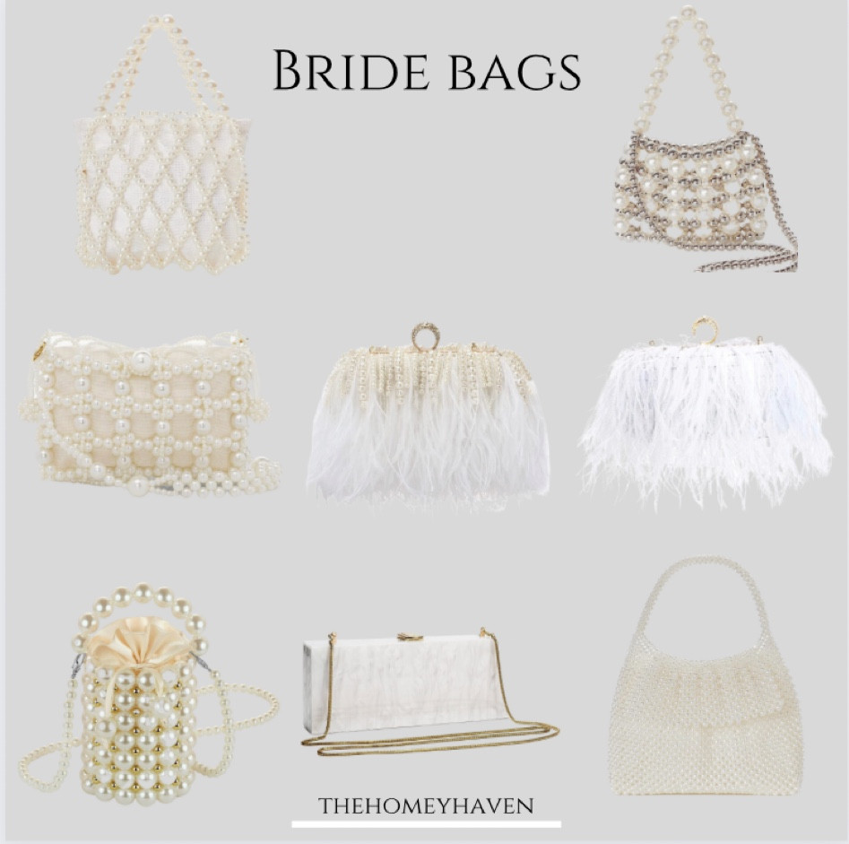 Chic Bags for the bride to be! 

White bags
Rehearsal dinner
Bridal shower dress
Bridal showers outfit
Bridal shower
Bride
Wedding 
Amazon find
Amazon 
Thehomeyhaven 

#LTKwedding #LTKFind #LTKunder100