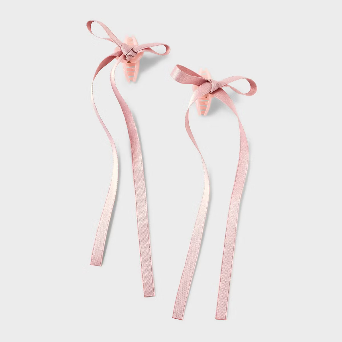 Mini Bow Claw Hair Clip Set 2pc - Wild Fable™ Pink | Target