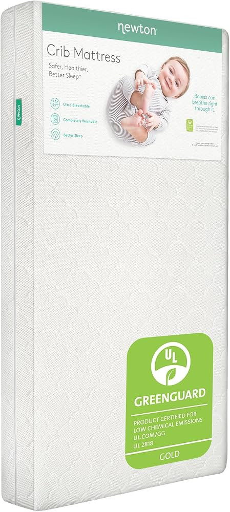 Baby Crib Mattress, Breathable, Washable Core & Cover, All-Stages, 5.5" Thick, Reduces Suffocatio... | Amazon (US)