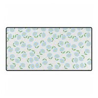 Coquette, Gaming Desk Mat, Mousepad, Pc, Accessory, Gift For Her, Large Office, Flowers, Blue, Make Up Mat | Etsy (US)