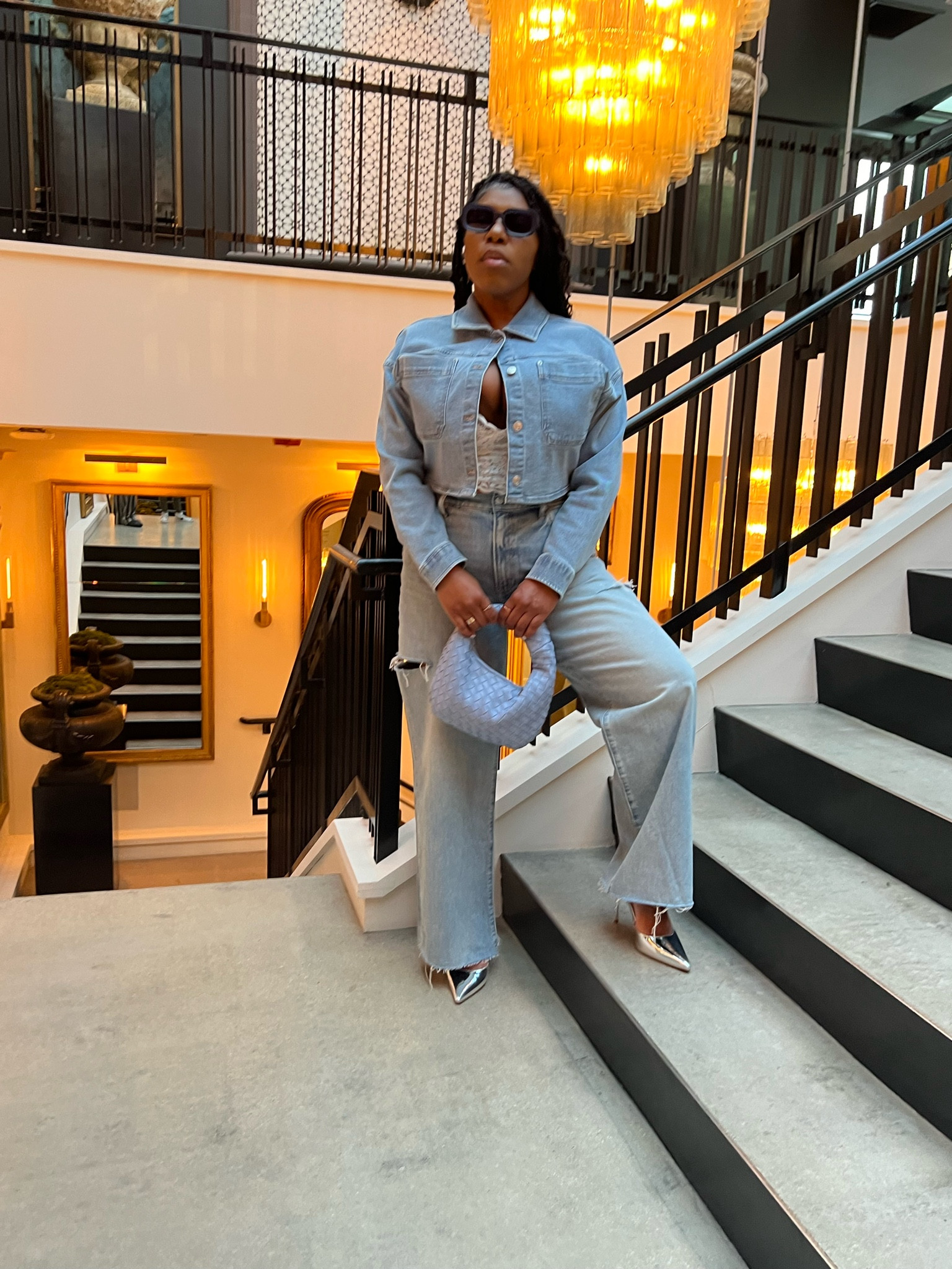 As a lover of all things denim I celebrated my birthday with this #denimondenim look. 

#LTKStyleTip #LTKOver40 #LTKU