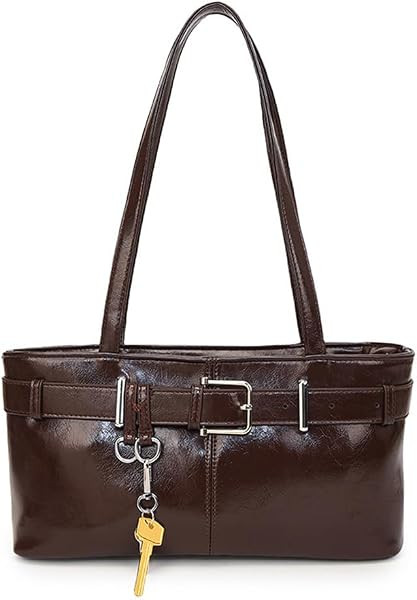 Vintage Shoulder Bag for Women Y2K Baguette Bag | Amazon (US)