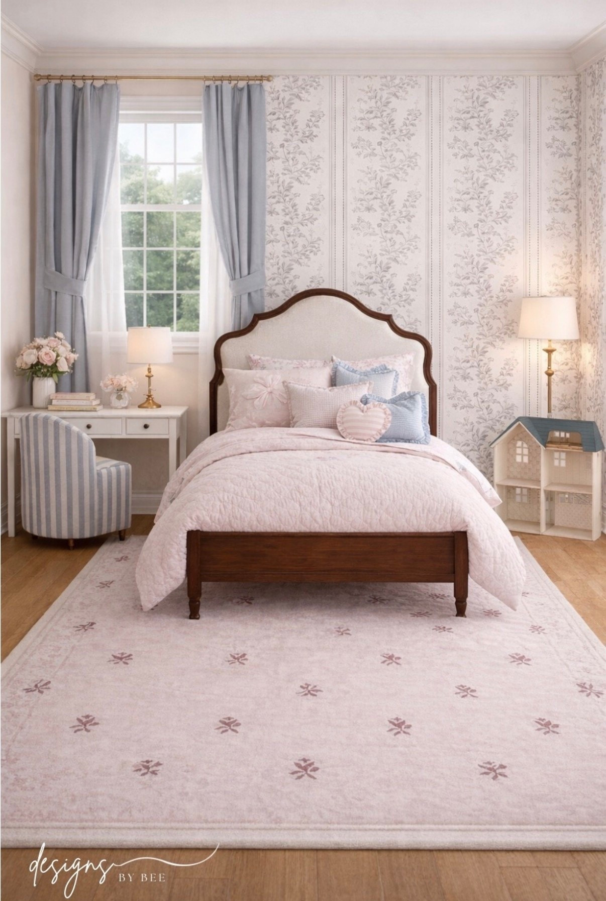 girly bedroom design for teen girl 

#LTKHome #LTKKids