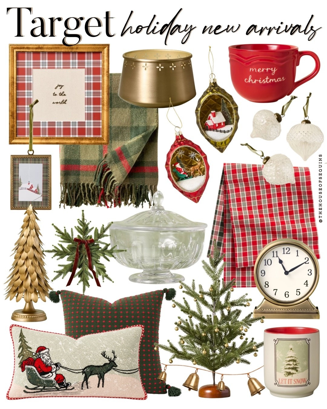 Shop Target Christmas decor new arrivals!

#LTKSeasonal #LTKHome #LTKSaleAlert