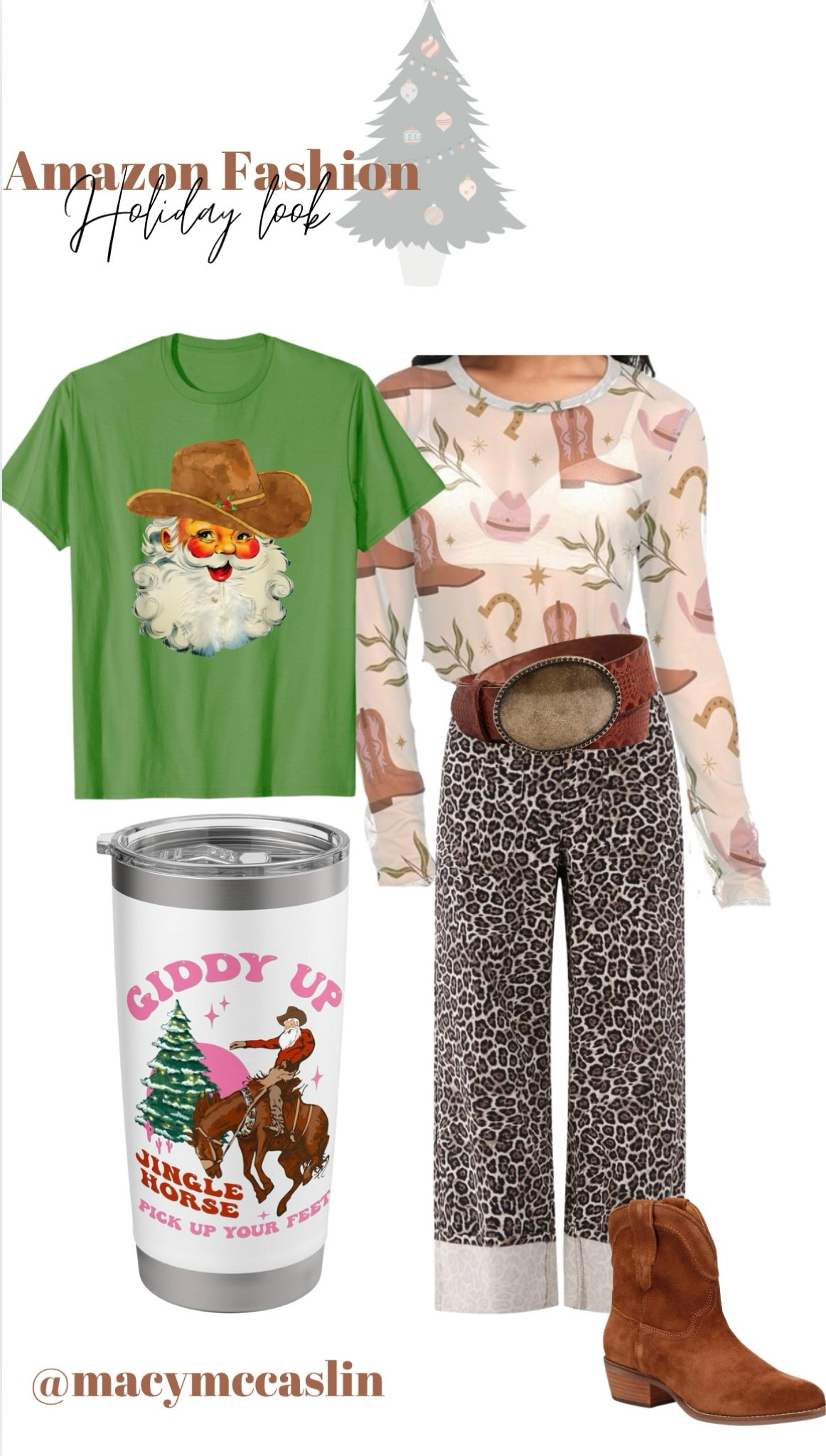 Western Holiday outfit, mesh shirts, Santa tee, Christmas style, western boots 

#LTKHoliday #LTKFindsUnder50 #LTKSeasonal