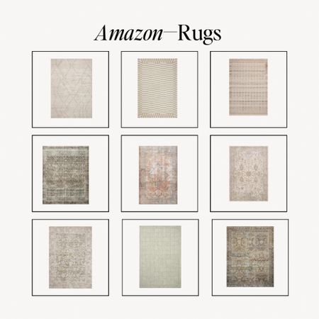 Amazon rugs!