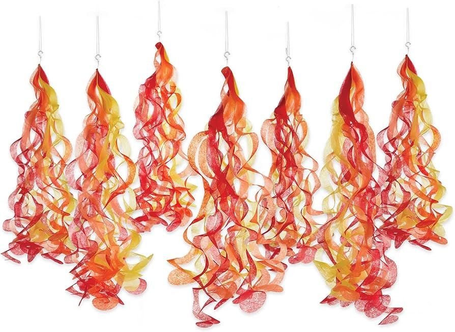 Unique First Responders Hanging Fire Decoration - 24" (Pack of 20) - Premium Material - Perfect f... | Amazon (US)