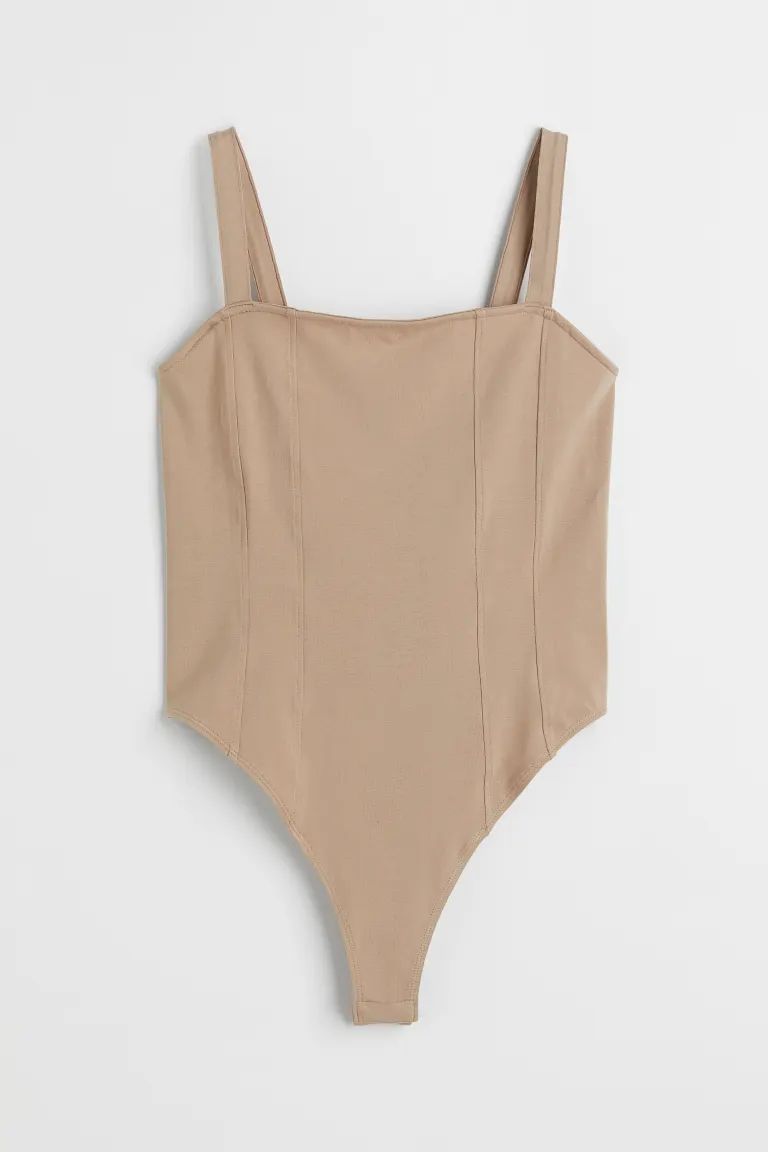 Jersey Thong Bodysuit | H&M (US + CA)