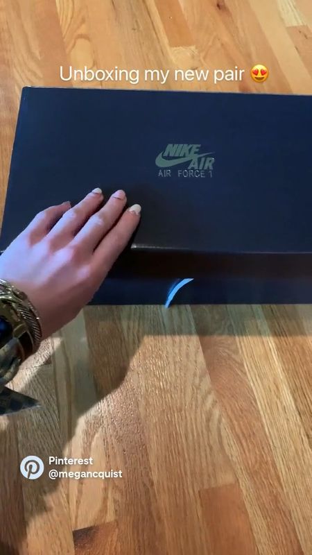 Nike AF1 unboxing 
The best fall shoe with jeans 
Nike unboxing 
Apple Watch 
Rare AF1s 
Pinterest: 📌 @MeganCQuist 

#LTKeurope #LTKshoecrush #LTKfit