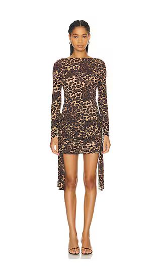 Glory Mini Dress in Leopard Print Dress | Black Mini Dress | Revolve Outfits | Revolve Clothing (Global)