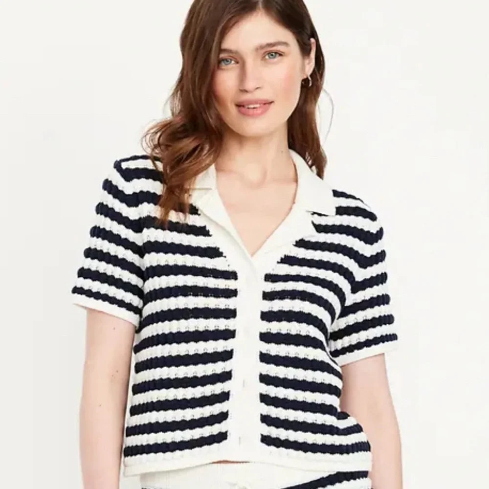 Old Navy Button Down Crochet Sweater NWT | Poshmark