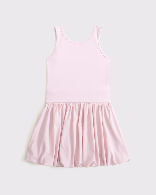 ypb bubble hem mini dress | Abercrombie & Fitch (US)
