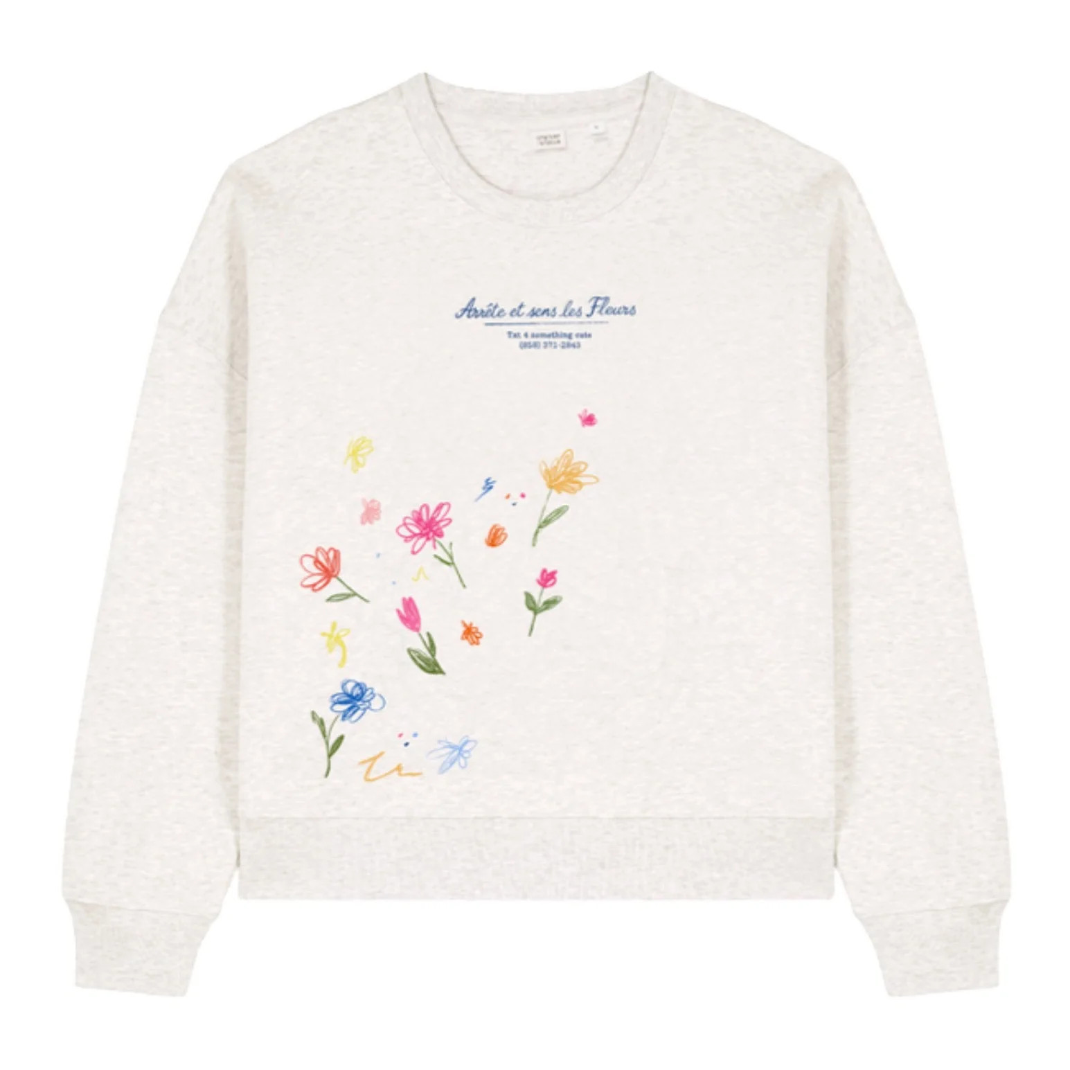 Stop & Smell The Flowers Crewneck | Shop Kristin Jones