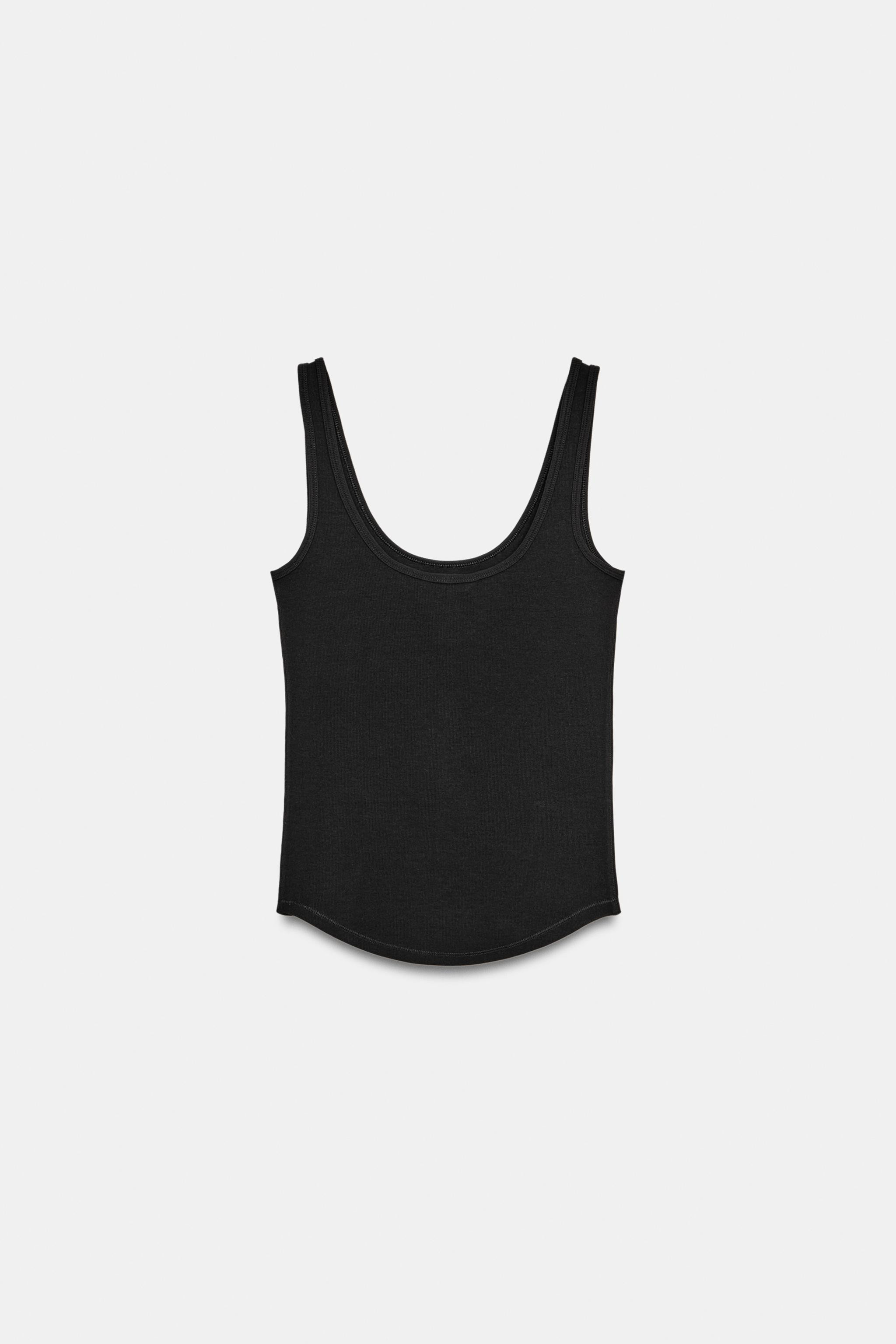 COTTON TANK TOP | Zara Canada