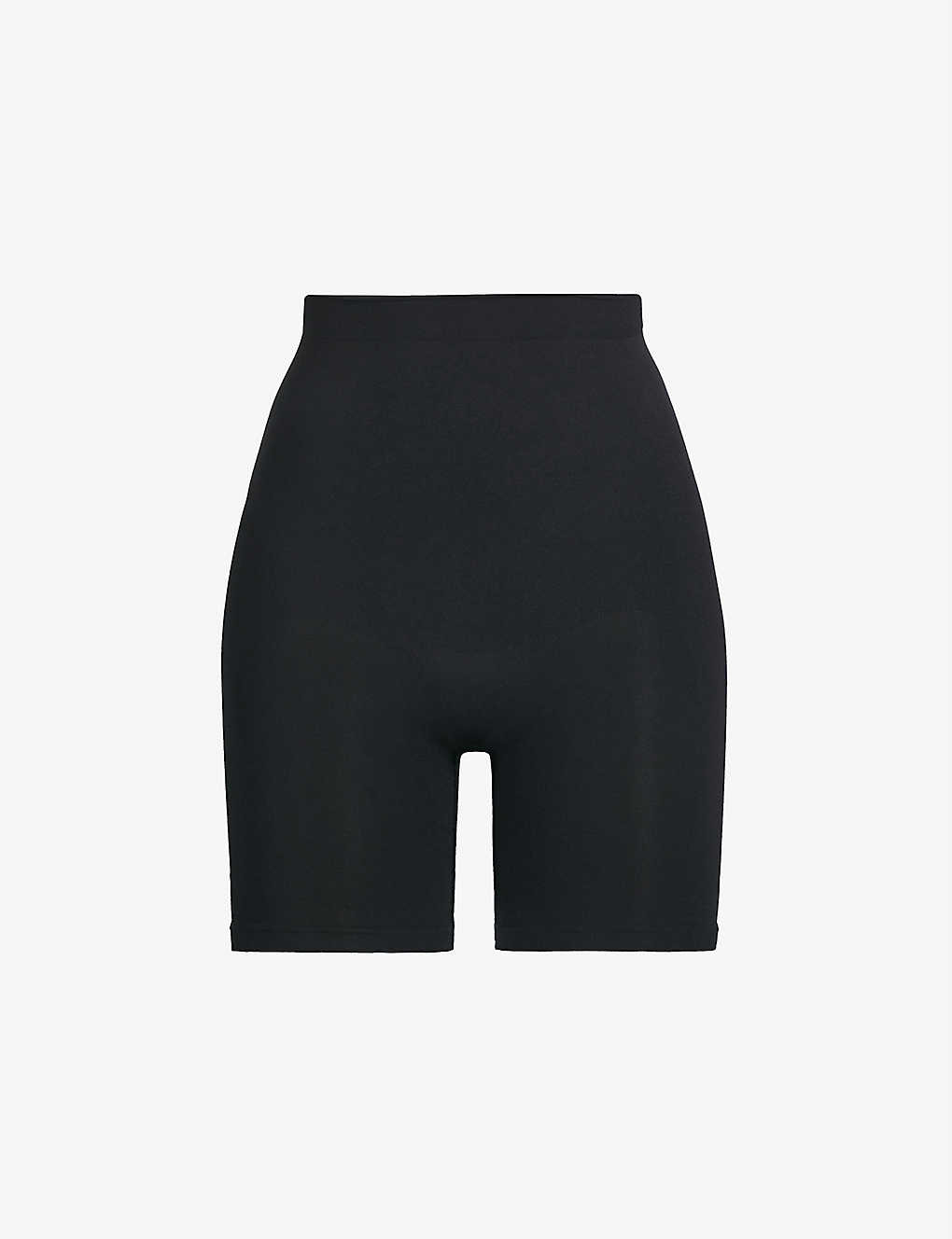 SKIMS Sculpting high-rise stretch-woven shorts | Selfridges