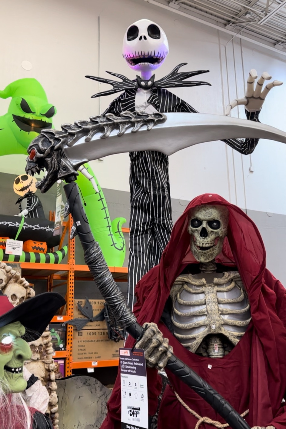 Home Depot Halloween 

Halloween 
Halloween decor 
Halloween outdoor decor 
Spooky season 
Pumpkin stack 
Pumpkins 
Skulls 
Home Depot 
Jack Skellington 
Home decor 
Scary Halloween 

#LTKhome #LTKSale #LTKSeasonal