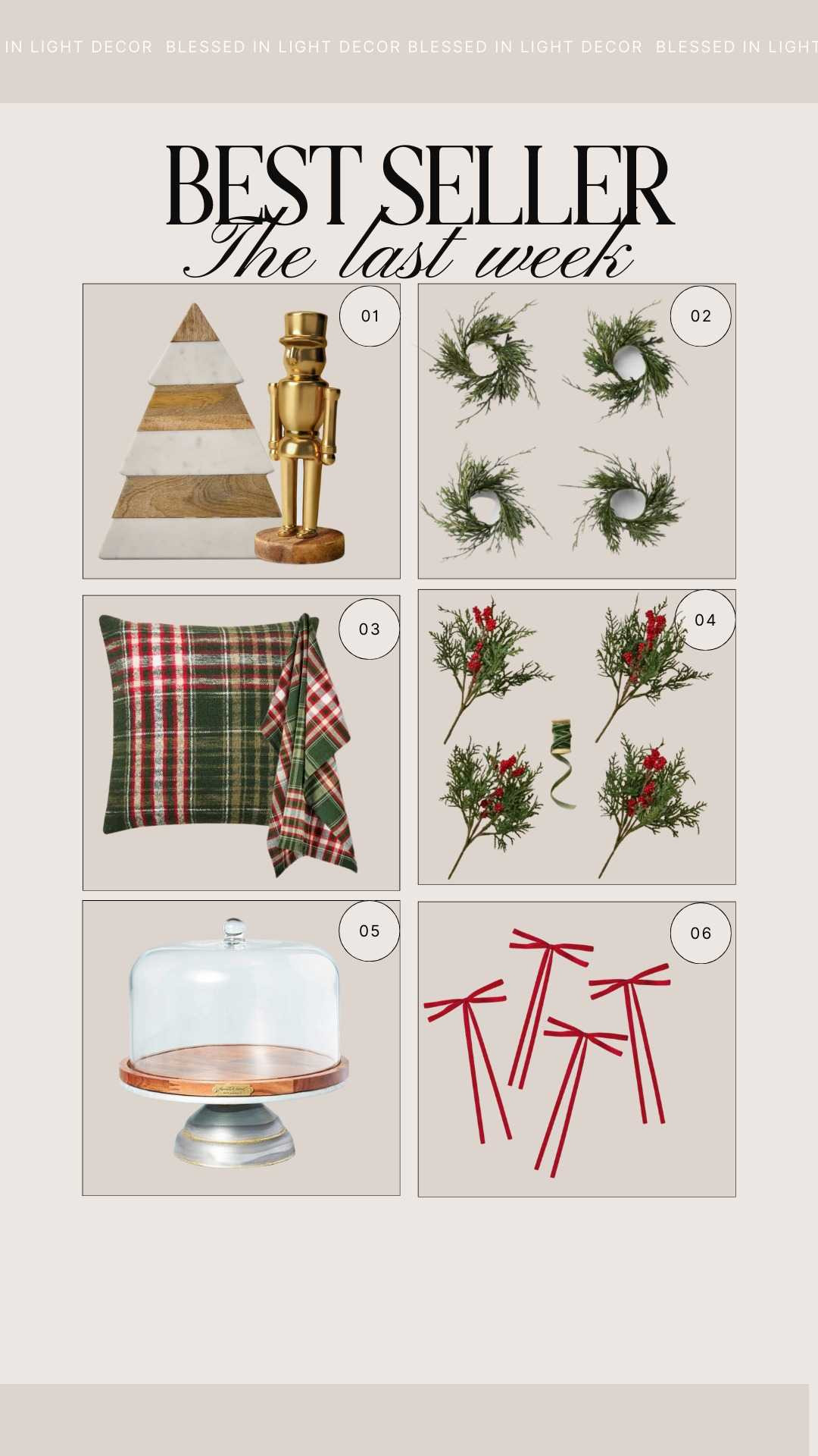 Best seller the last week#christmas2024 #LTKHoliday #LTKSeasonal#LTKHome 

#LTKHome #LTKHoliday #LTKSeasonal