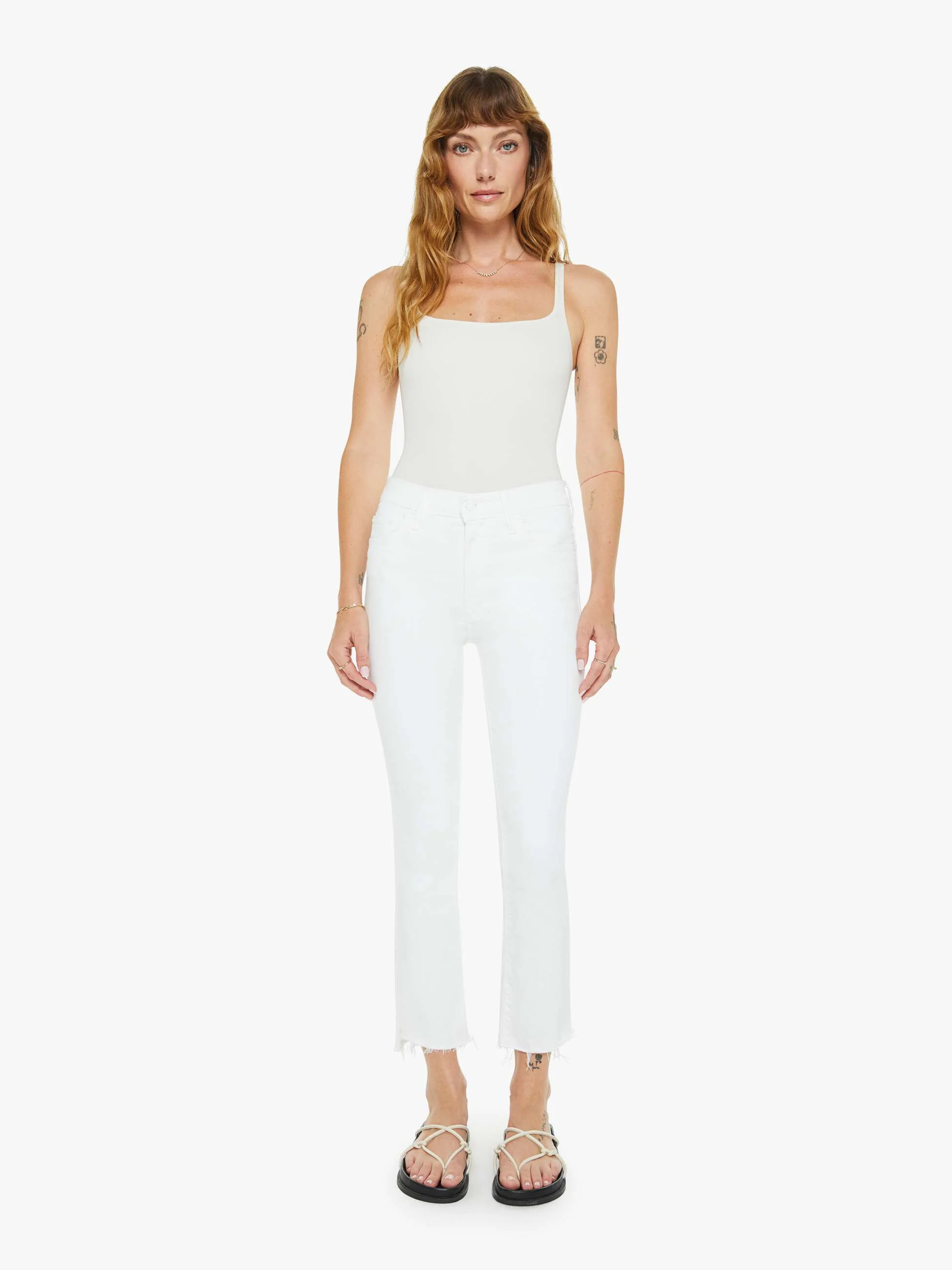 The Insider Crop Step Fray - Fairest Of Them All | Mother Denim