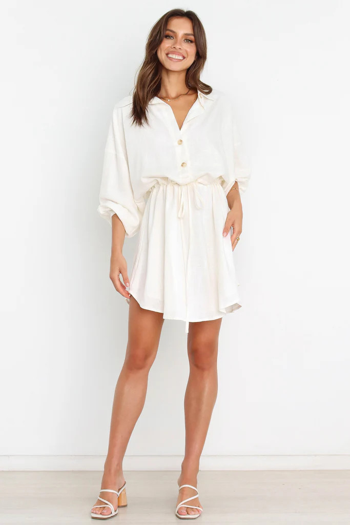 Owen Dress - White | Petal & Pup (US)