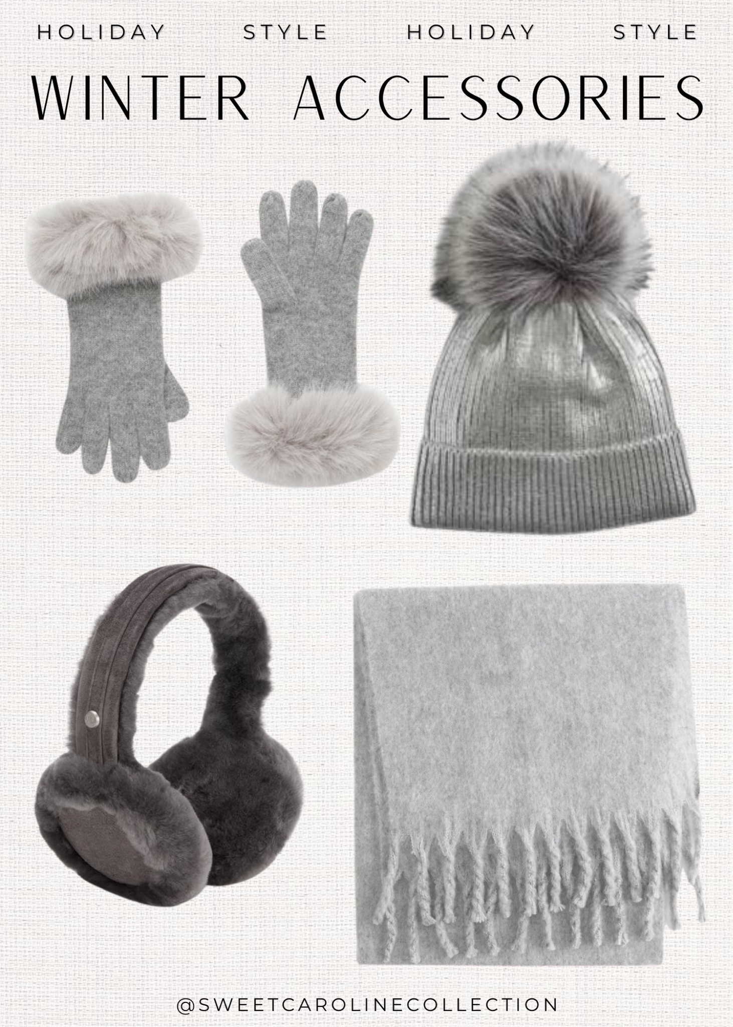 Holiday style ~ winter accessories

Holiday, winter style, fashion, fur coat, hat, bucket hat, scarf, gloves, earmuffs, Ugg, Dillards, Hollister, moncler, Sherpa coat, gift guide, Nordstrom, Abercrombie and fitch, aritzia, Anthropologie, mango, saks fifth Avenue, Amazon, coat, jacket, Alo, Ugg, avec Les filles, Venus, express, under 500, under 200, under 100, sale, style, trendy, luxe, best seller, sweet Caroline collection

#LTKGiftGuide #LTKSeasonal #LTKHoliday