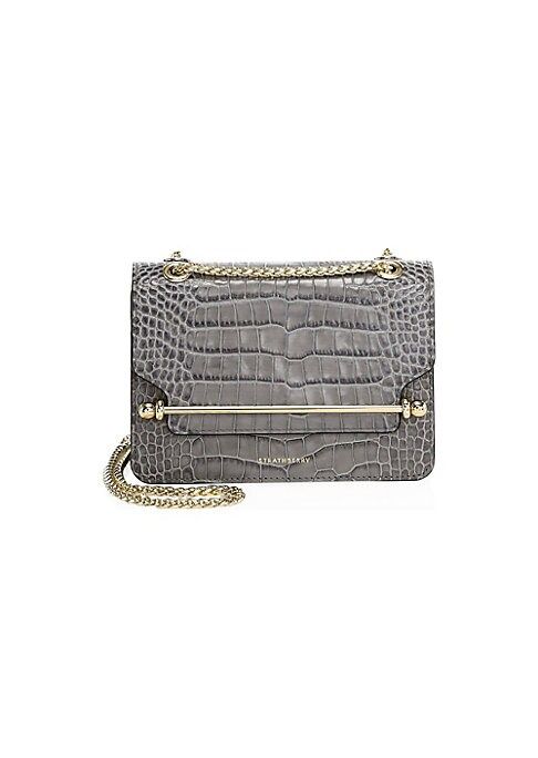 Mini East/West Croc-Embossed Crossbody Bag | Saks Fifth Avenue