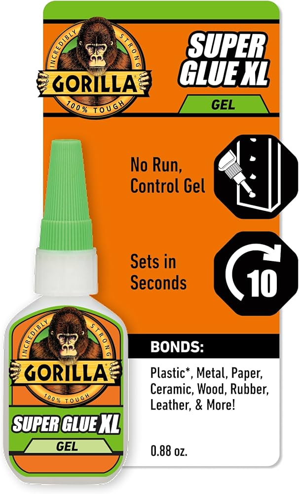 All purpose glue: Gorilla Super Glue is formulated for virtually all projects and repairs; it bon... | Amazon (US)
