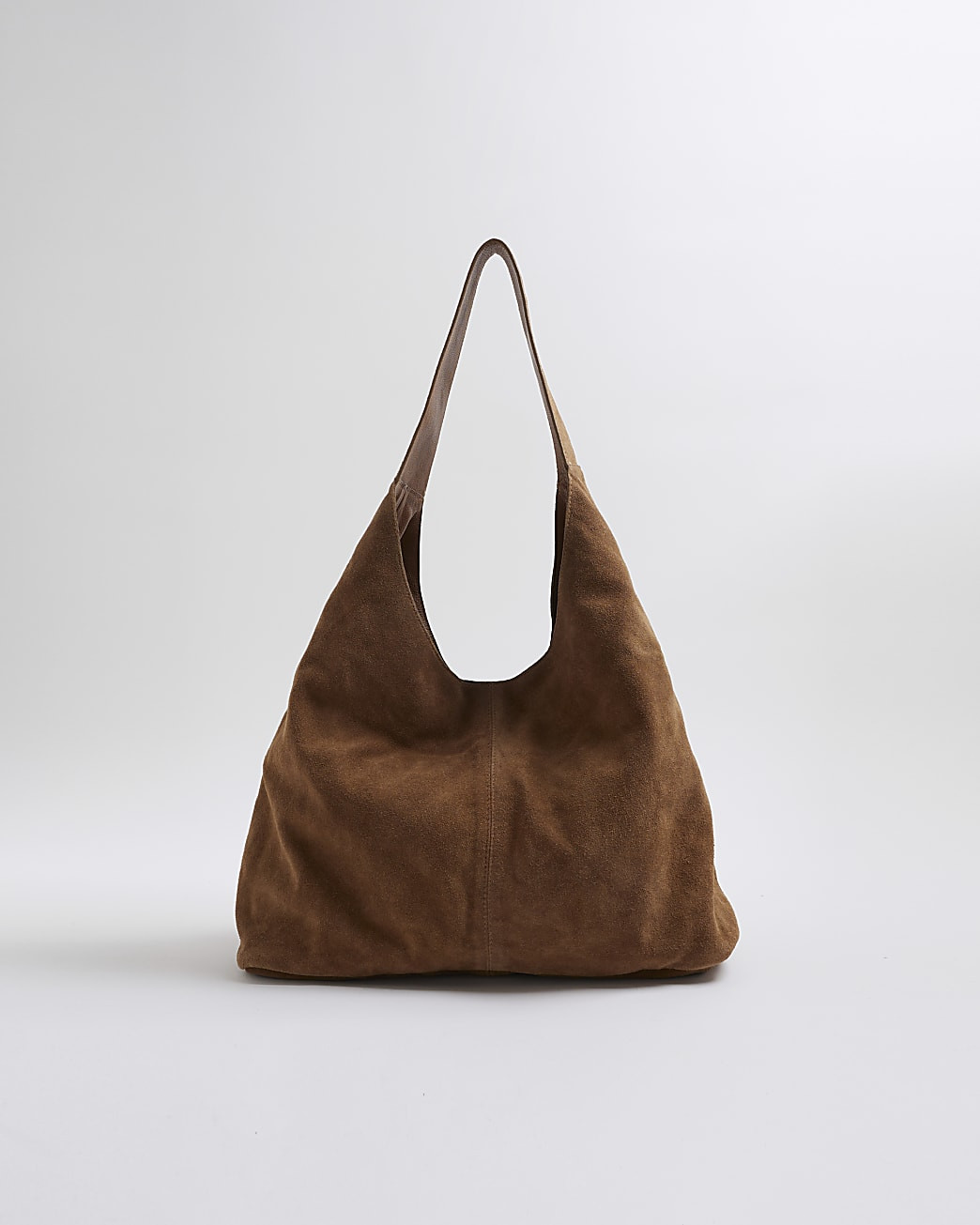 Brown Suede Shoulder Bag | River Island UK & IE
