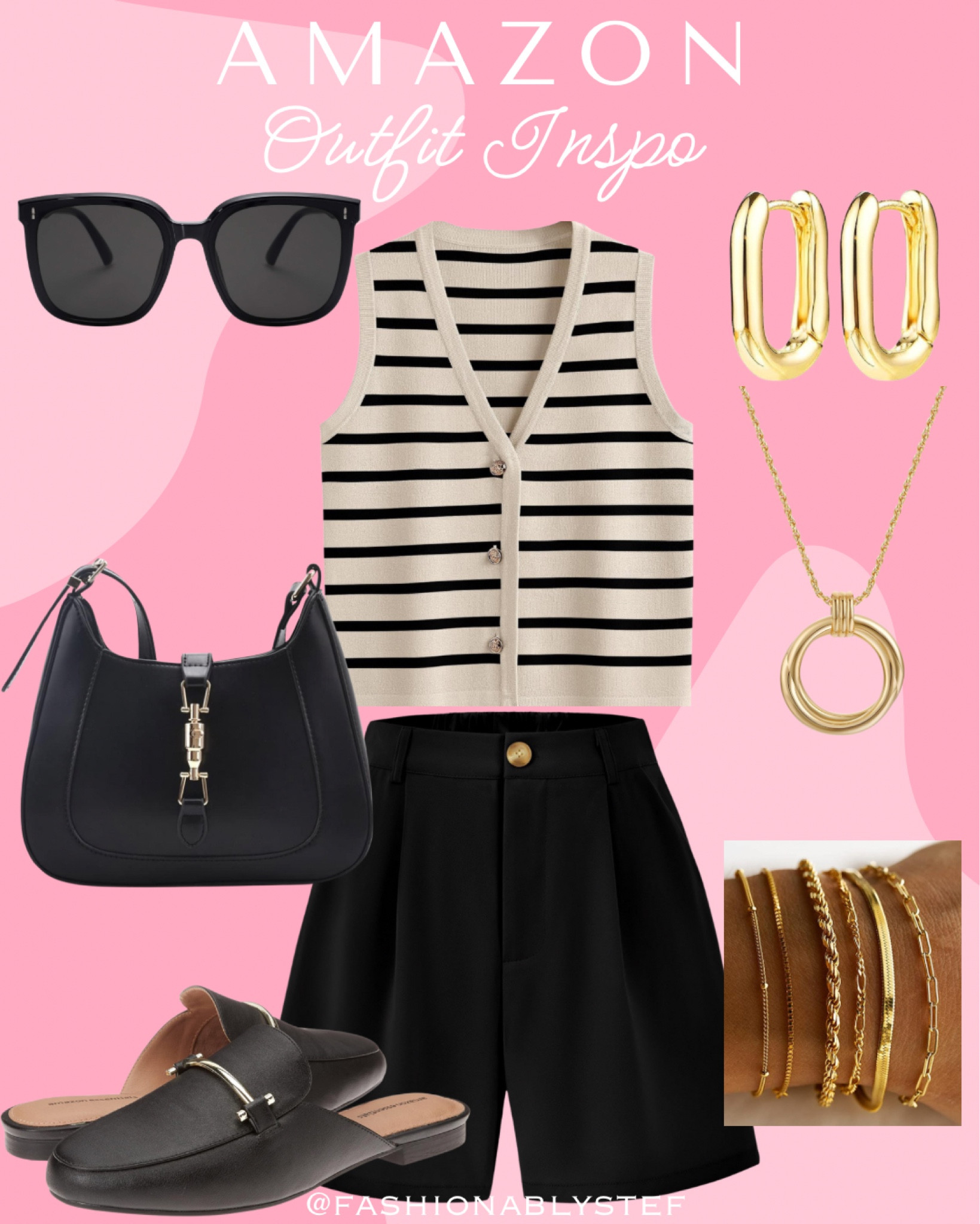 Old Money Outfit Inspo 🖤

Amazon old money, old money aesthetic, old money spring, old money summer, old money outfit, sleeveless vest, casual outfit

#LTKSeasonal #LTKstyletip #LTKfindsunder100