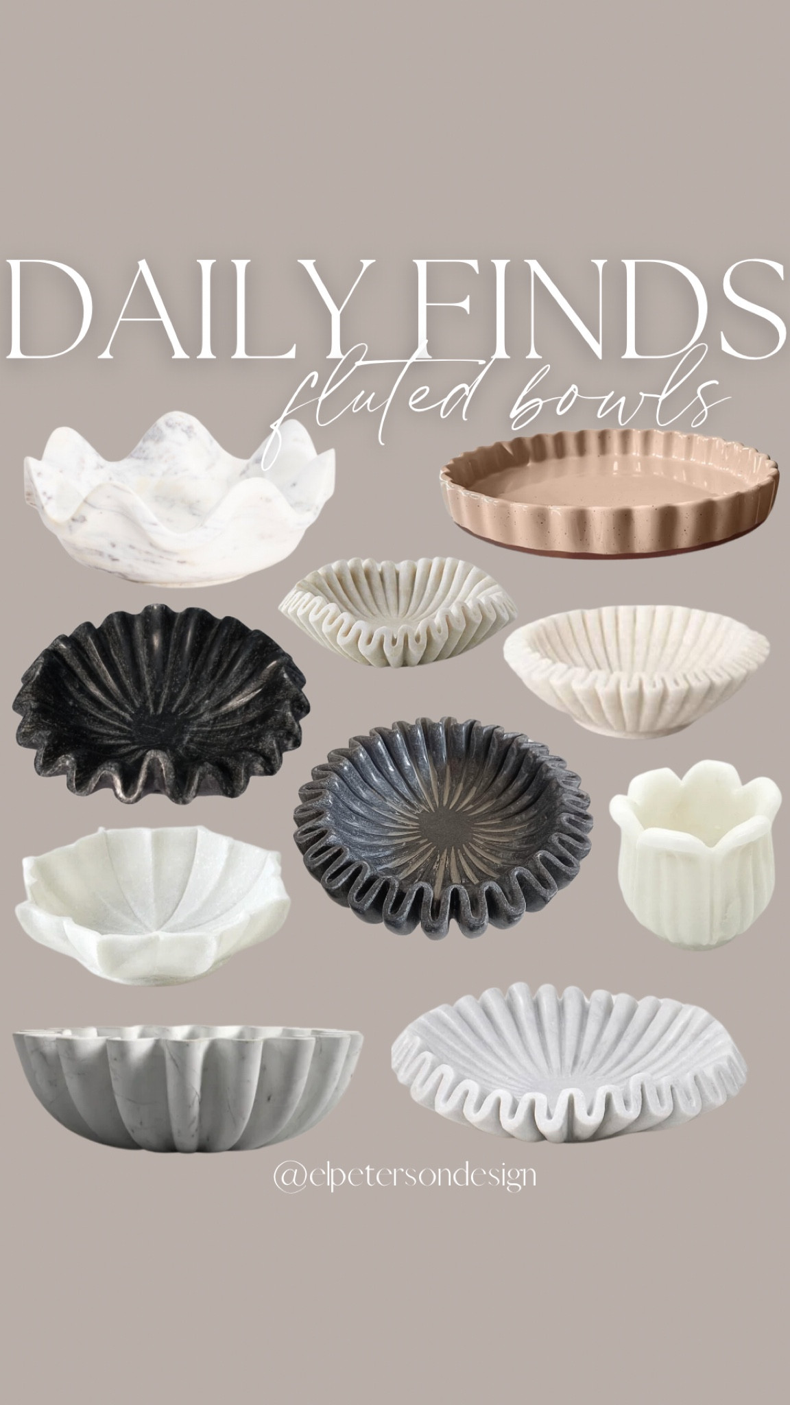 Modern organic
Fluted bowls
Home decor 

#LTKunder100 #LTKhome #LTKsalealert