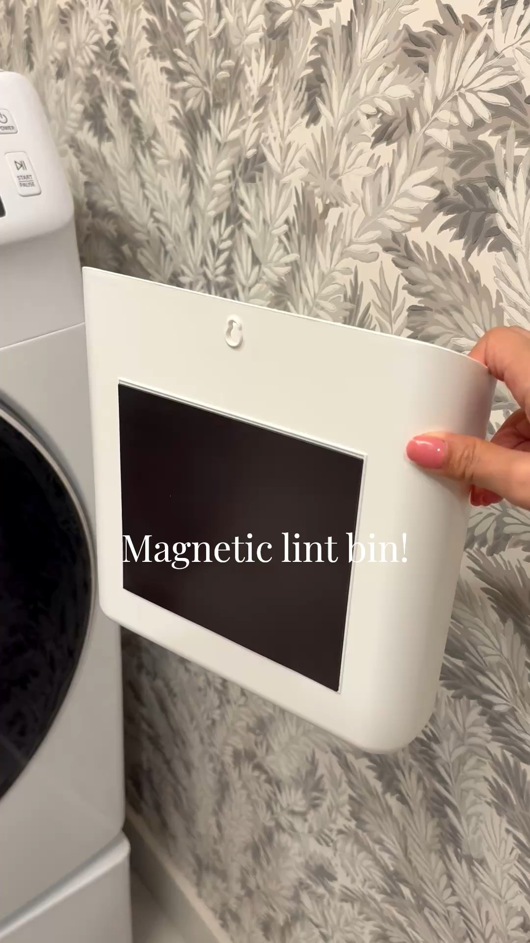 Magnetic lint bin! Should have bought this years ago for the laundry room 

#LTKHome