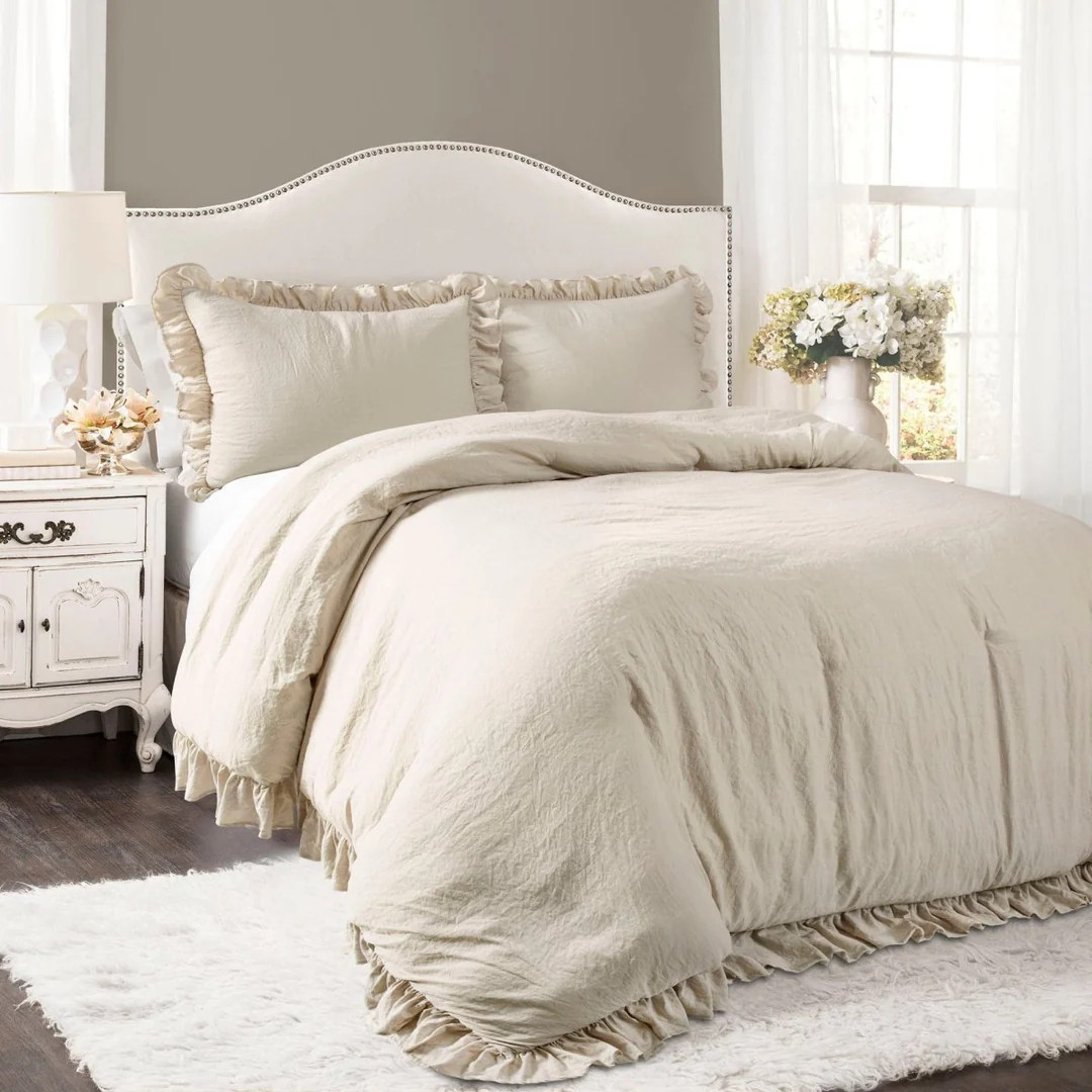 Reyna 3 Piece Comforter Set | Lush Decor
