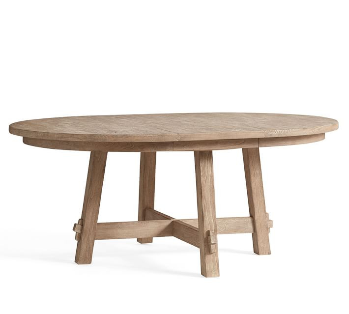 Toscana Round Extending Dining Table - Seadrift | Pottery Barn (US)