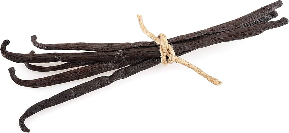5 Organic Madagascar Vanilla Beans. Whole Grade A Vanilla Pods for Vanilla Extract and Baking | Amazon (US)
