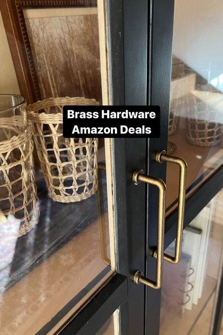 Brass Hardware on sale for Amazon prime deals today! Antique brass cabinet pulls. I’ve also linked other brass accents we have around our home! 

#LTKunder50 #LTKsalealert #LTKhome