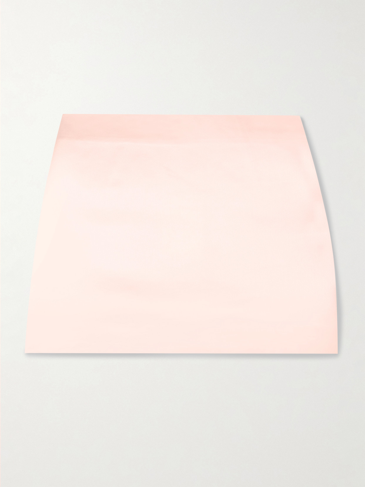 LISA YANG - Silk-satin Mini Skirt - Pink | NET-A-PORTER (US)