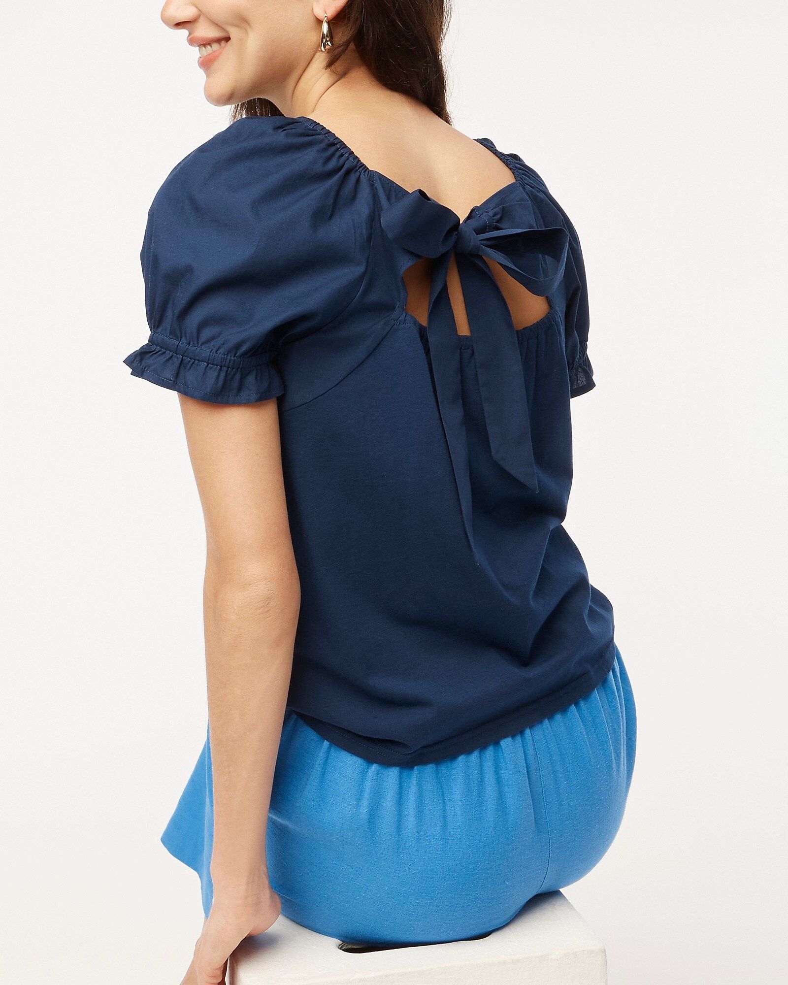 Tie-back top | J.Crew Factory