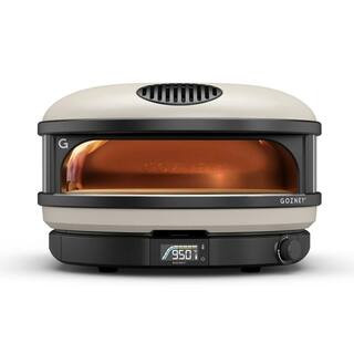 Arc XL Propane Outdoor Pizza Oven in Bone White | The Home Depot