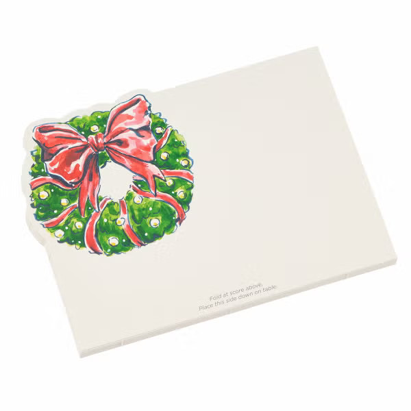 Hester & Cook Holiday Wreath Place Cards Pkg/12 | The Container Store